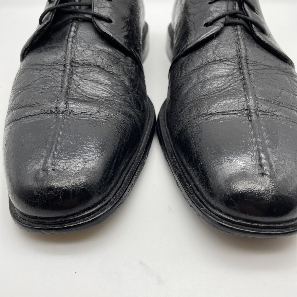 Cole Haan Beckett Black Pebbled Leather Oxford Dress Shoes Mens Sz 10 C06399 - Picture 3 of 13